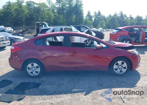 2015 Kia Forte Lx из США, поврежденный, VIN KNAFX4A62F5426362